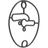 Pack de 5 joints de cuve carburateur Briggs &amp; Stratton 698781 - joint bol de flotteur caoutchouc 5 cm