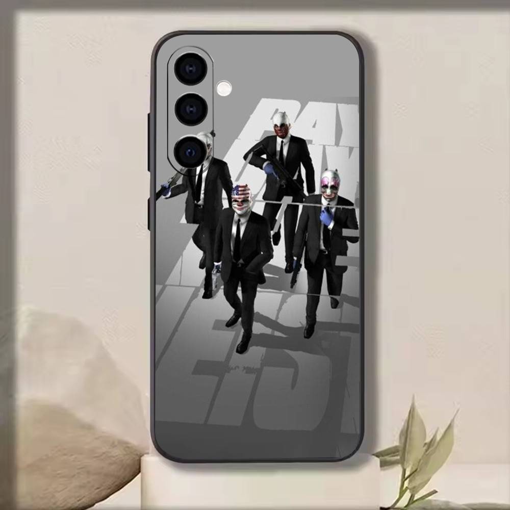 Payday   Phone Case For Samsung Galaxy A73,A72,A71,A70,A53,A52,A51,Others Soft Black Cover