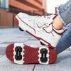 Scarpe per Bambini/Bambine Taglia 29-40 con Quattro Ruote Sportive Pattini a Rotelle Scarpe da Pattinaggio Rimovibili Scarpe da Pattinaggio a Rotelle Scarpe da Pattinaggio per Ragazza
