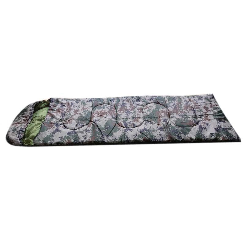 Early Traveler Camouflage Envelope Camping Sleeping Bag