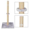 Arbre À Chat - Springos® - 103,5 Cm - Sisal - Balle Suspendue - Gris