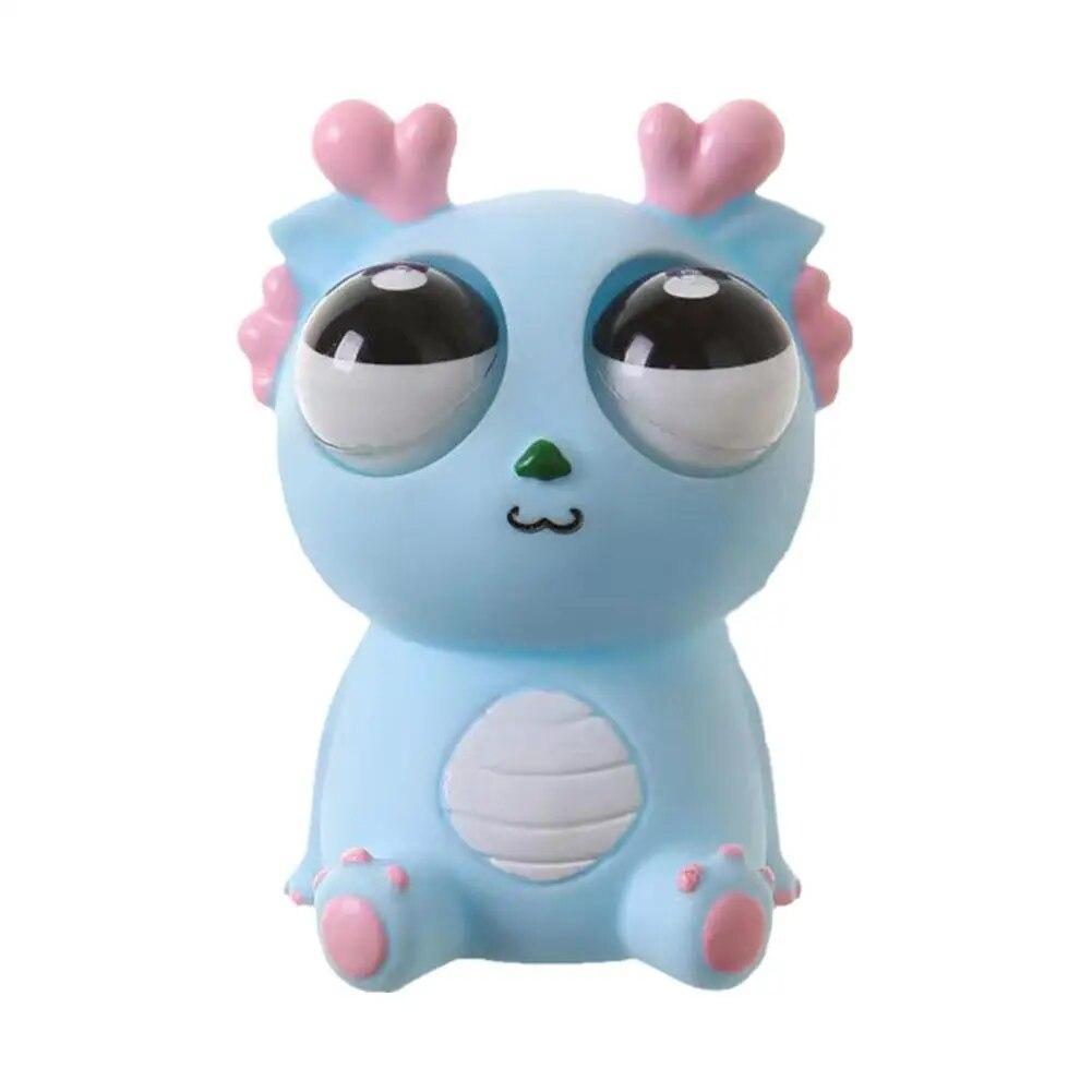 Jucării amuzante Eyeball Burst Squeeze Dragon Pinch Jucării Adulti Copii Reducerea stresului Jucărie creativă de decompresie