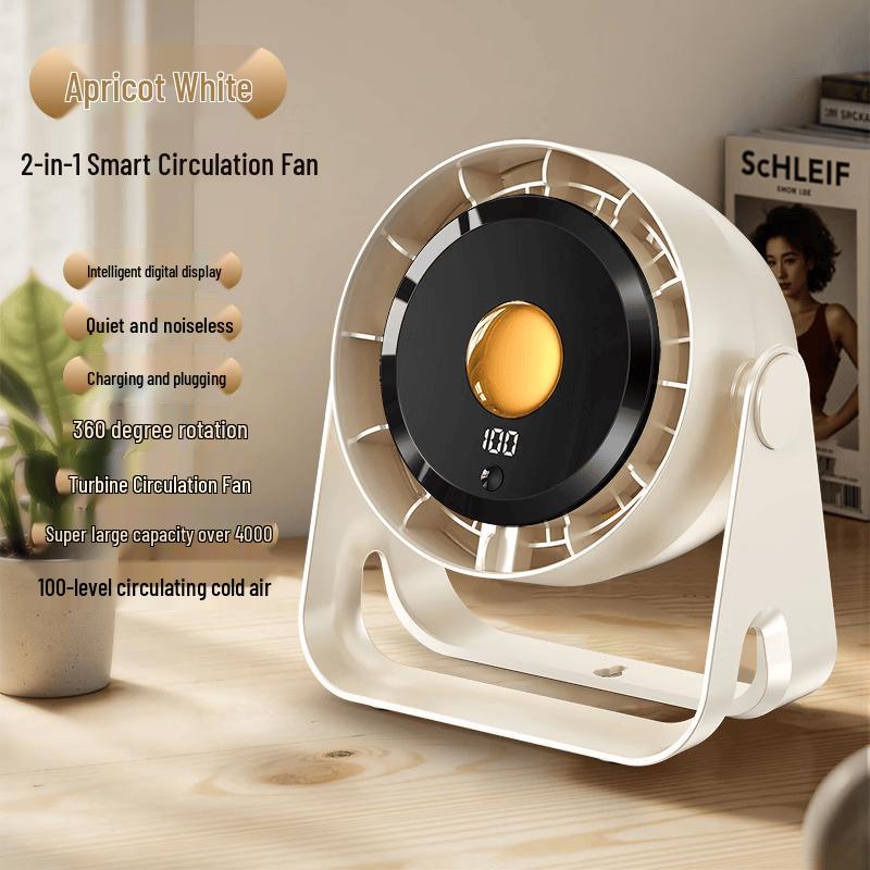 Yabuka Smart 2-in-1 USB Air Circulation Fan