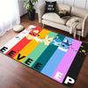 Pokémon Ranger Carpet for Living Room Sofa Rug Kid Play Mat Bedroom Bedside Soft Rug Man's Cave Hallway Nonslip Floor Mat