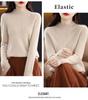 Women's 2023 New Fashion Wool Sweater - Spring & Autumn Solid Color Loose Knitwear
