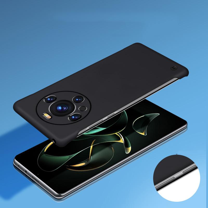 Ultra-thin Frameless Matte Anti-fingerprint PC Case For Huawei Mate 60 Pro Plus Shockproof Back Cover Shell