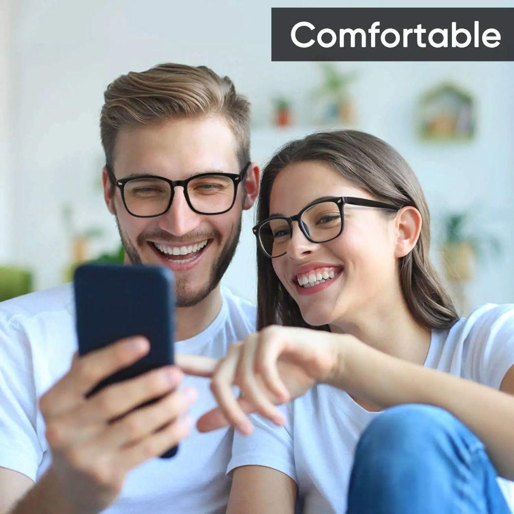 Blue Light Blocking Glasses Square Eyeglasses Frame Anti Blue Ray Computer Game Glasses New