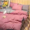 Duvet Cover Nordic Modern Fashion Washable Household Bedroom Dormitory Students Queen Bedding Skin-friendly Comfortable Textile