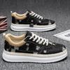 Canvas Sneakers Small White Shoes Men's New Thick Sole Breathable Increase Fashion Casual Shoes Men Running Shoes Tênis