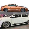 Car Stripe Style Side Stripes Body Stickers Decal Vinyl Film For Nissan Z-Cars 350Z 370Z Fairlady Z33 Z34 Styling Accessories