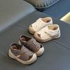 Baby Boys' Cute Closed-Toe Walker Shoes: Soft Sole Anti-Collision Sandals for Indoor & Beach Use