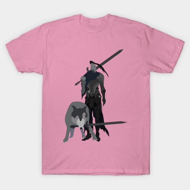 T Shirt Women Artorias And Sif Harajuku Print Kawaii Tshirt Summer Short Sleeve Female T-Shirt Top Tee