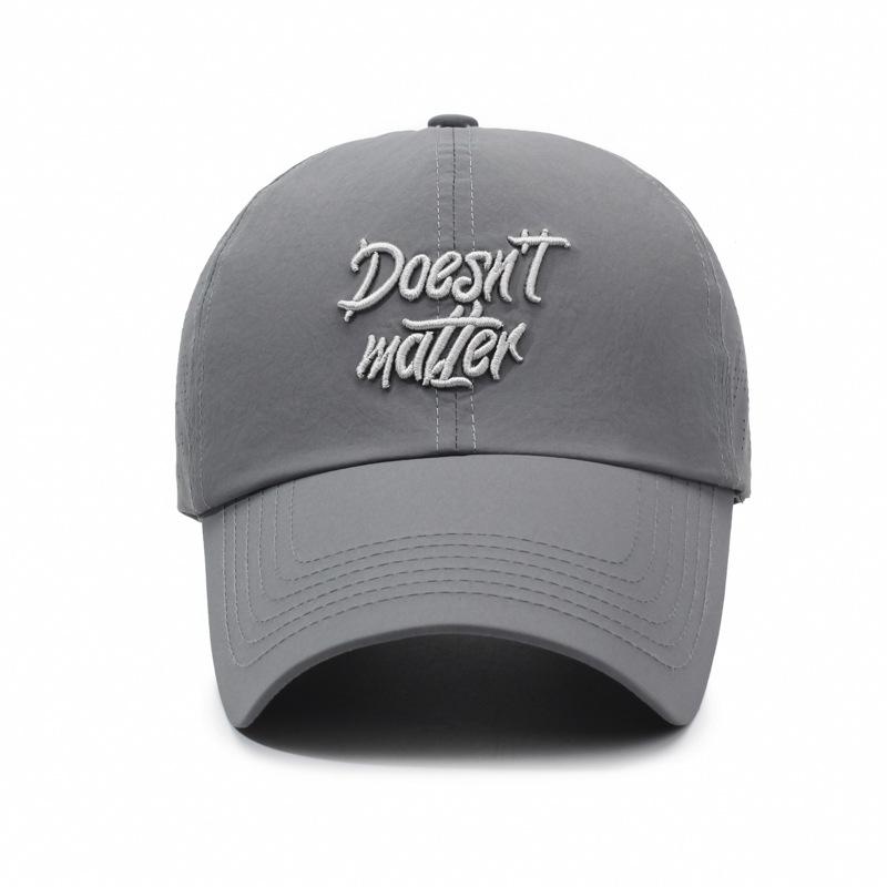 Summer Sunshade Sunscreen Cap Men Women Outdoor Sports Lightweight Quick-Drying Breathable Baseball Cap