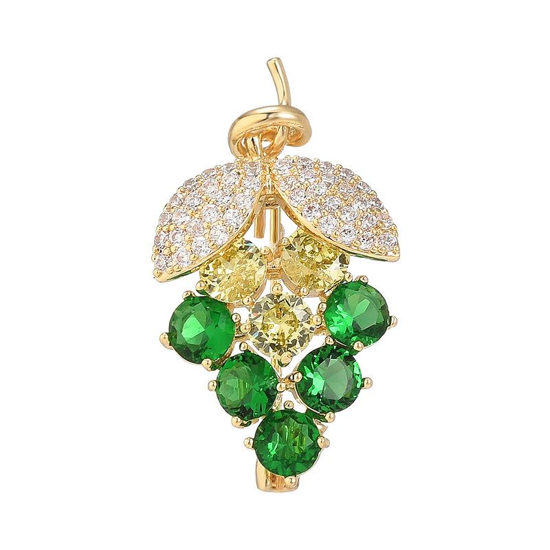 Senior Brooches Flower Leaf Brooch Pins for Women Suit Pendant  Fashion Brooches Jewelry