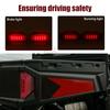 Car Accessories 12V LED Rear Tail Light 1 Pair ABS Red/Smoke For Patriot Boost RMK Khaos 155 Limited Edition 325 2026 #2412774