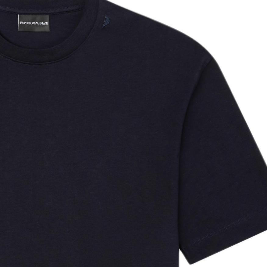 Emporio Armani Ss26 Cotton Knit Short Sleeve T-Shirt Men tops EM005256-AF24740-UB118