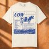 Cow Comfort Colors® T-Shirt, Vintage 90s Facts Tshirt, Zoology Shirt, Farm Animal Lover Gift, Nature Science Unisex Top