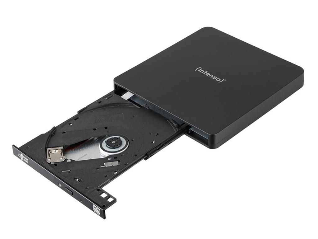 Intenso eod 400d slim external DVD writer USB 3.2 Black