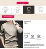 Men's Trendy Thick Jacquard Knit Sweater - Warm, Anti-Pilling, Light Luxury for Autumn/Winter