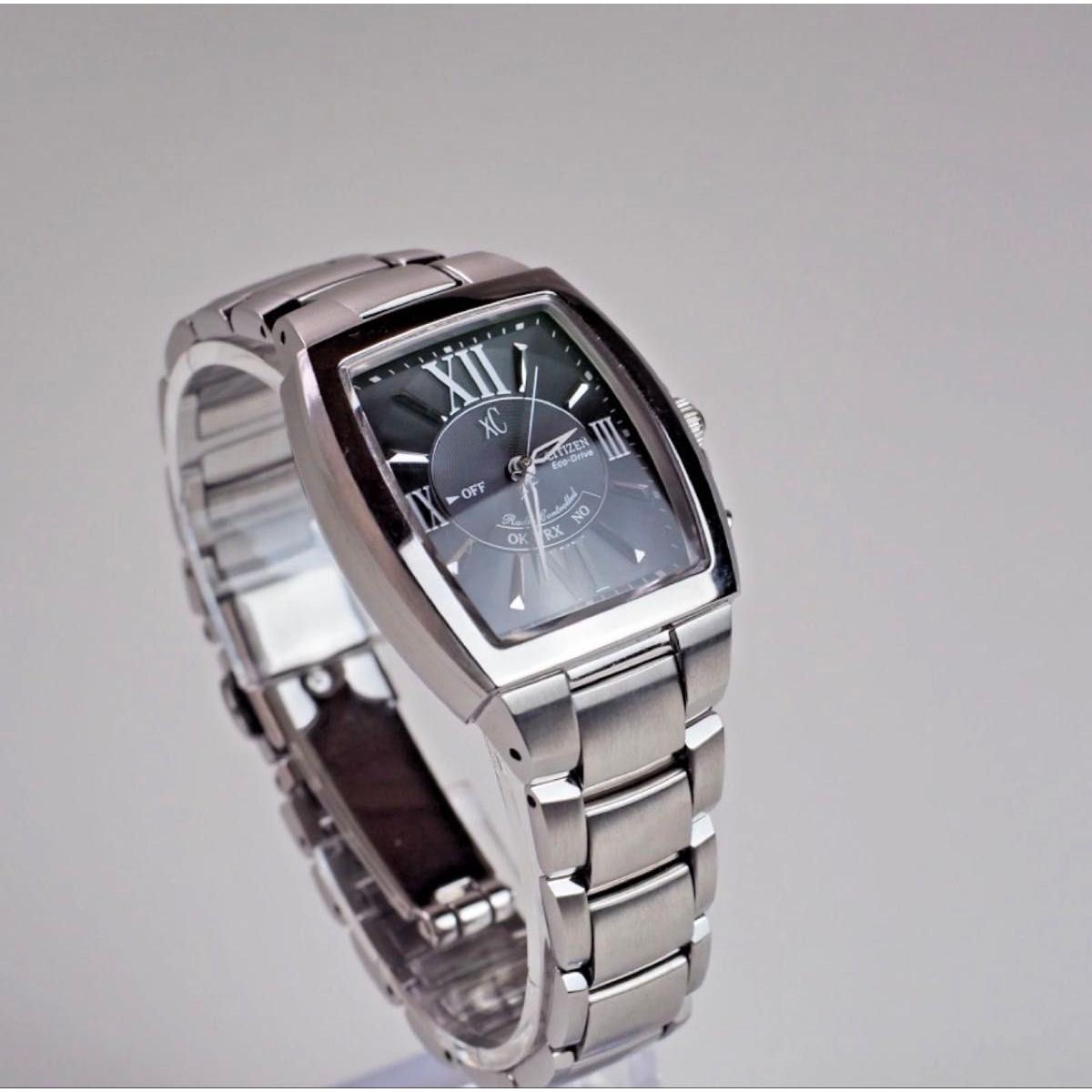 CITIZEN XC Citizen Cross Sea Radio Solar Watch Tonneau Type