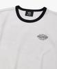 HARLEY-DAVIDSON COLLECTIONS® [Women'S] Harley Bar & Shield Crop Ringer Tee White_Hh26111057