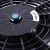 ZAP Performance 12-inch Engine Cooling Fan, Electric Radiator, Universal Slim Pull-Type Cooling Fan, Push-Pull Engine Kit, 12V, 80W Power, Universal E