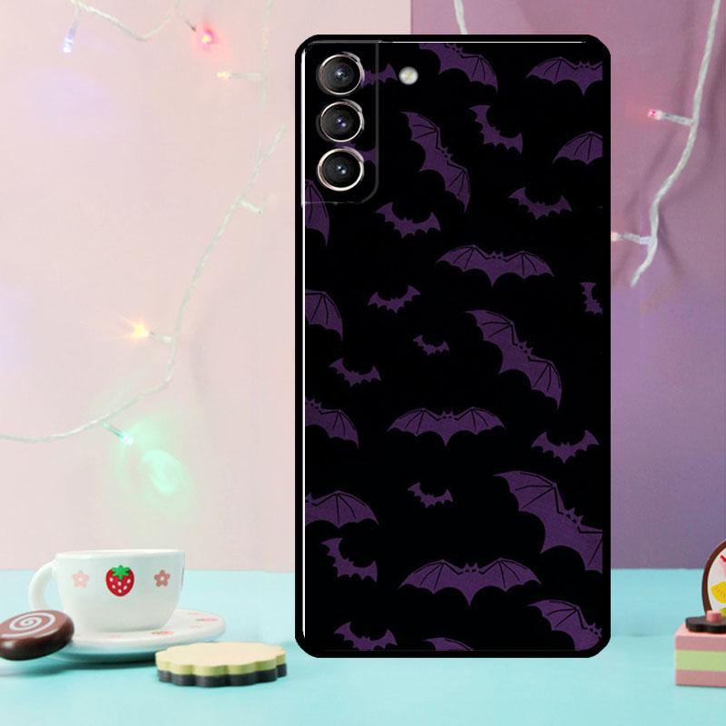 Vampire Bats Phone Case For Samsung Galaxy S24 Ultra S20 S21 S22 S23 S25 Ultra S9 S10 Plus S24 FE Cover