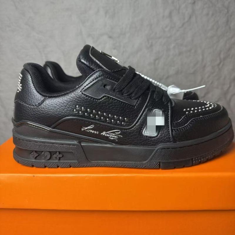 

Модные черно-белые кроссовки на платформе с заклепками, белые, универсальные, низкие, кеды, мужские и женские спортивные кроссовки, парные модели 36