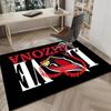 Arizona Cardinals Logo Area Rug for Office, Chair Rug, Decorative Carpet Livingroom Mat, Large Size Fan gifts Christmas gifts