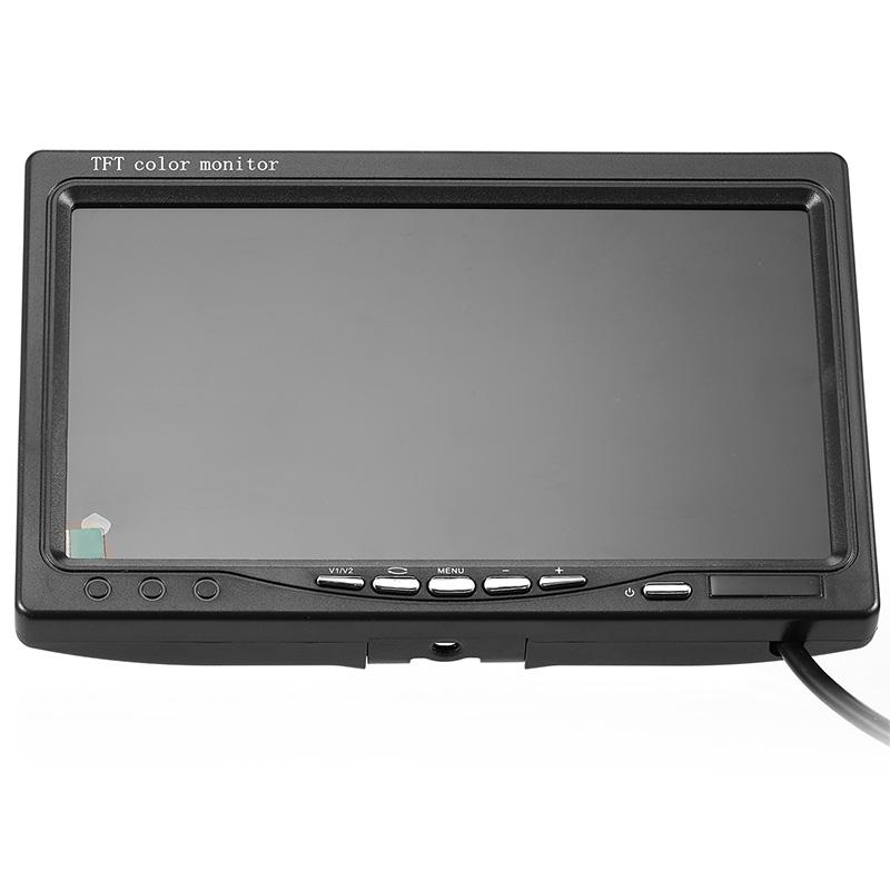 7 Inch TFT Car LCD Display with DVD Player Compatible