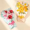 3D Bloemenboeket Wenskaarten, Moederdag Leraar Waardering Bedankkaarten, Feestelijke Cadeaus