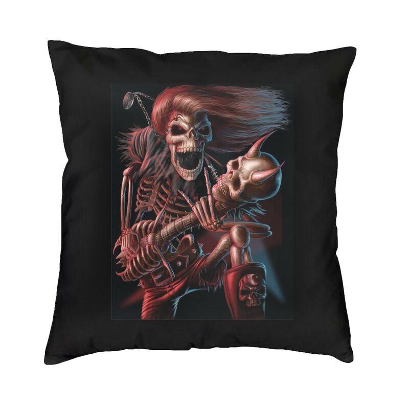 Luxury Swedish Rock Band Horror Ghost Throw Pillow Case Home Decor Custom Square Cushion Cover 40x40 Pillowcover for Sofa