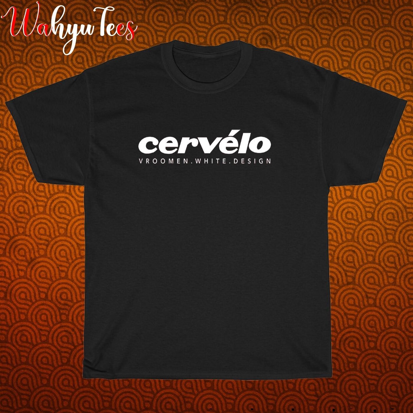 New Cervelo Bicycle Logo Black/Grey/Navy/White Size S-5XL Unisex T-Shirt XXXXL