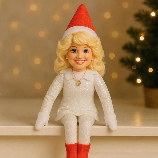 Elf Doll Plush Toy Fine Workmanship Handcrafted Stuffed Elf Toy