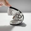 Fashion Fashion Polka Dot Design Ballet Flats Women Comfort Shallow Soft Sole Double Buckle Mary Jane Shoe Elegant Round Toe Casual Shoe