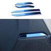 Blue Inner Door Speaker 4PCS Cover Trim Titanium For Honda CRV CR-V 2017-