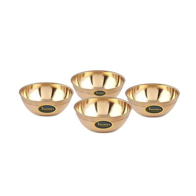 Brass Diya & Small Decorative Bowl (45 ML) for Puja – Elegant Home Decoration for Festivals & Rituals