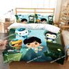 Duvet The Octonauts Cartoon Pillowcase Bedding Set Adult Boy Girl Bedroom Decoration Children Gift Single Double Large Size