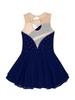 Kid Girls Shiny Sequins Figure Skating Dress Rhinestone Gymnastics Leotard Ballet Tutu Dress Costumes