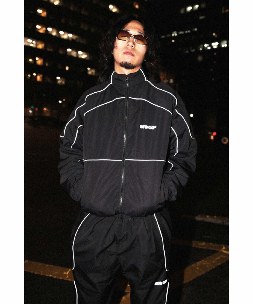 Ialeseuko Piping Air Pants_Black