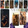 Case For Samsung A15 A13 A35 A55 A51 A71 A41 A31 A21S A05 A17 A23 A25 A33 A53 A73 5G A07 4G Cover German Shepherd Dog Cartoon