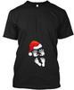 Baby Santa Claus Christmas Pregnancy T Shirt Made In the USA Size S To 5XL
