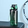 Water Bottle Gradual Change Transparent Sports Water Cup Summer Large Capacity Space Cup with Lid Student Water Bottle Portable Large Kettle