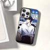 Anime F-Fushiguro M-Megumi Phone Case For IPhone 16 15 14 13 12 11 17 Pro MAX Plus Pro Matte Shockproof Cover