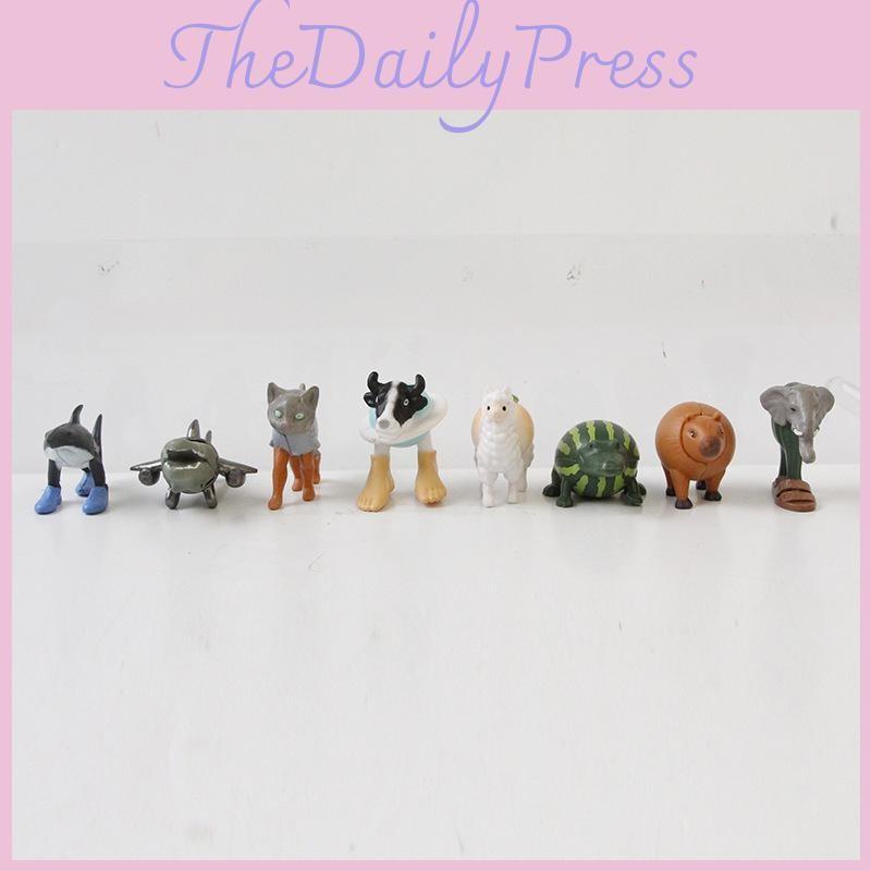 Tongtongtong Cartoon Animal Toys Pvc Model Collection For Kids Learning And Play