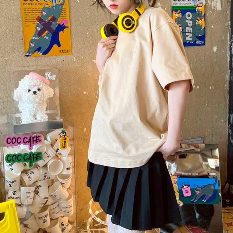 New MLB T Shirt Unisex Light Sandy Brown 3ATSB1133-43SAL