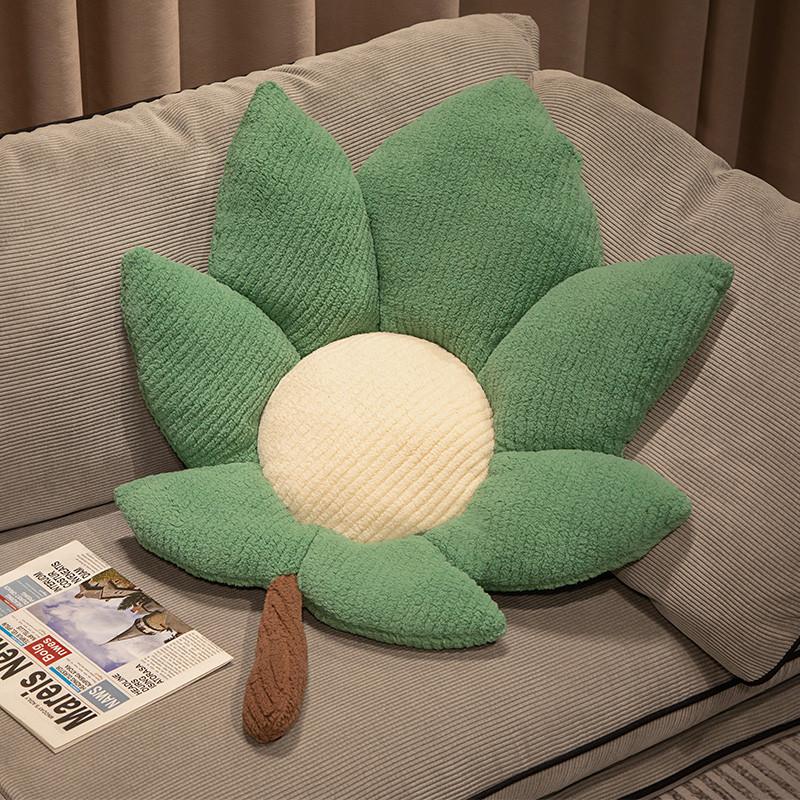 

Плюшевая игрушка Цветок-подушка Вязаный дизайн Для дома Офиса Постельные принадлежности Кукла для девочки Подарок 75cm