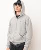 Scoupe Low-Cut Vtg Zip-Up Hoodie Melange Grey