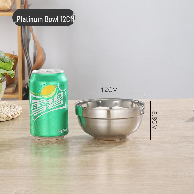 Double-Layer Stainless Steel Insulated Bowl