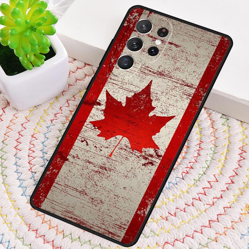 Canadian Flag Phone Case for Samsung Galaxy Note 10 Pro S26 Ultra S23 S24 FE S25 S21 S22 PLUS Shockproof Cove